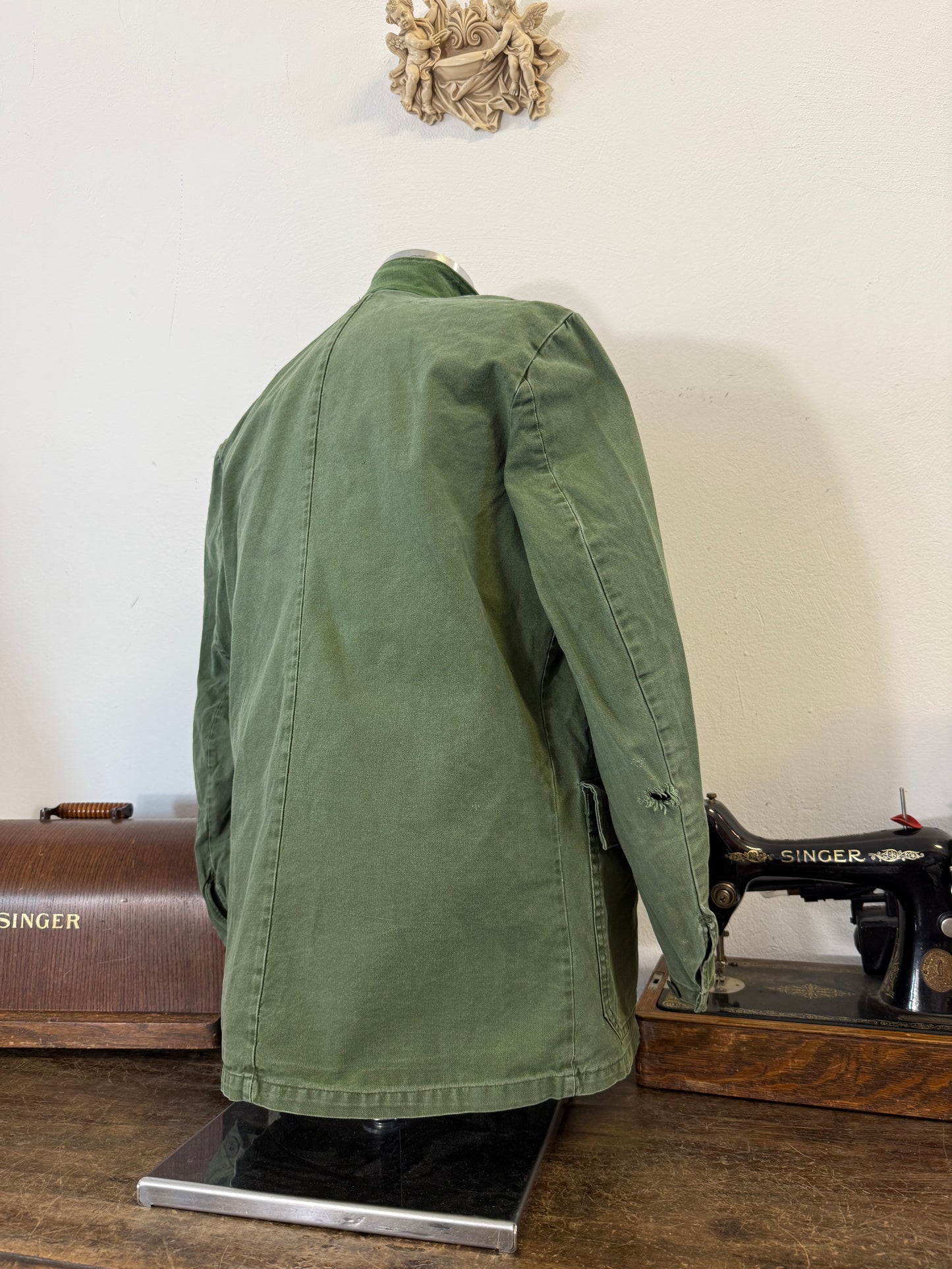 Vintage 70’s Swedish Army Jacket “M”