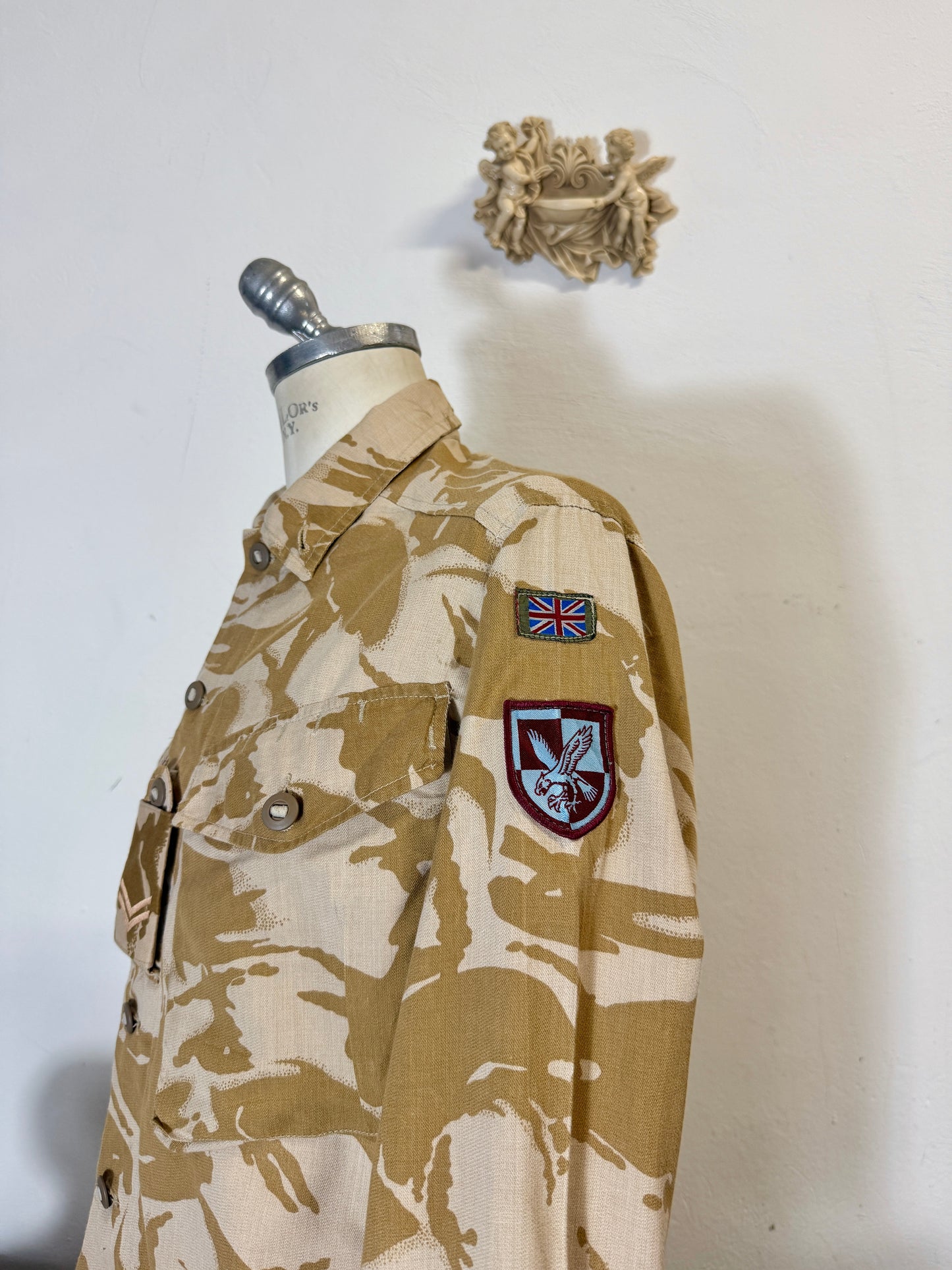 Vintage British Army Camo Jacket “L”