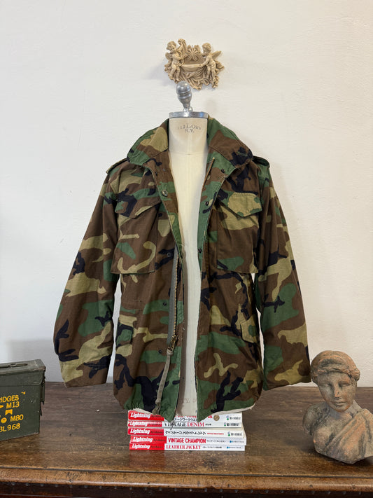 Vintage Woodland Field Jacket M65 Us Army “S”