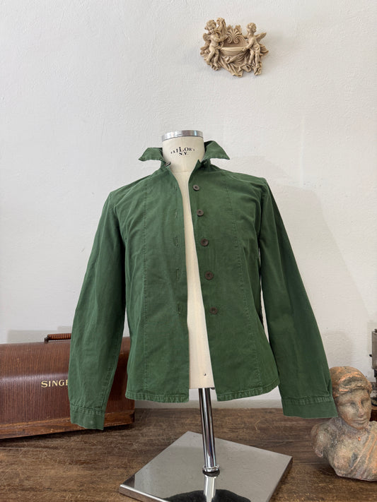 Vintage 80’s Woman Swedish Army Shirt - S