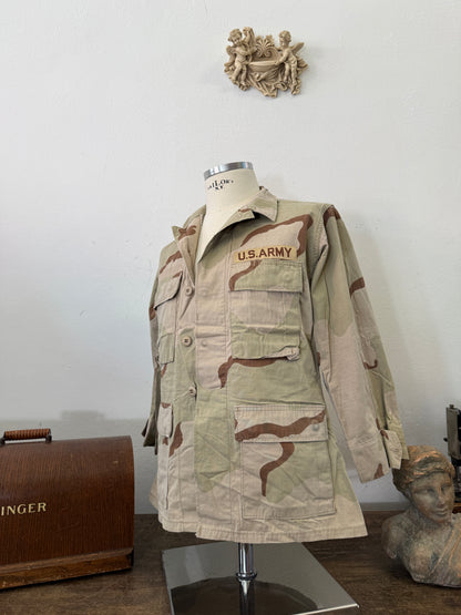 Vintage BDU Camo Jacket Ripstop US Army “S”