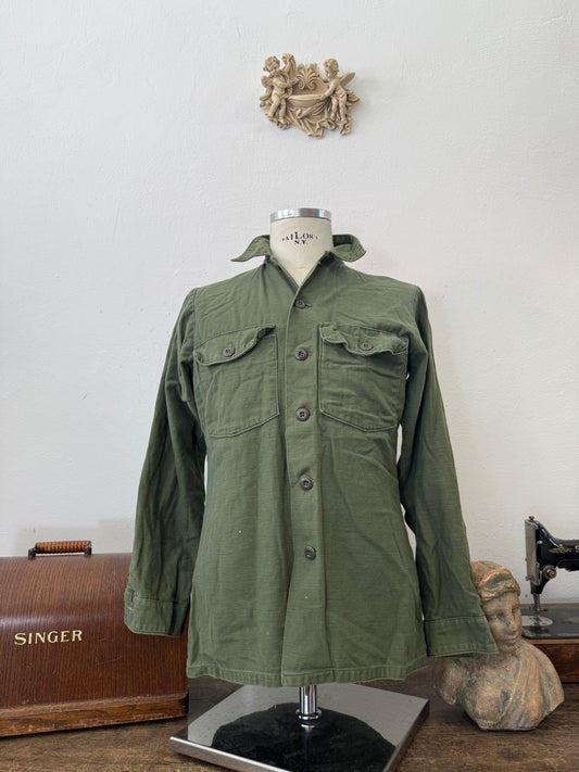 Vintage Og 107 Us Army Shirt “S”