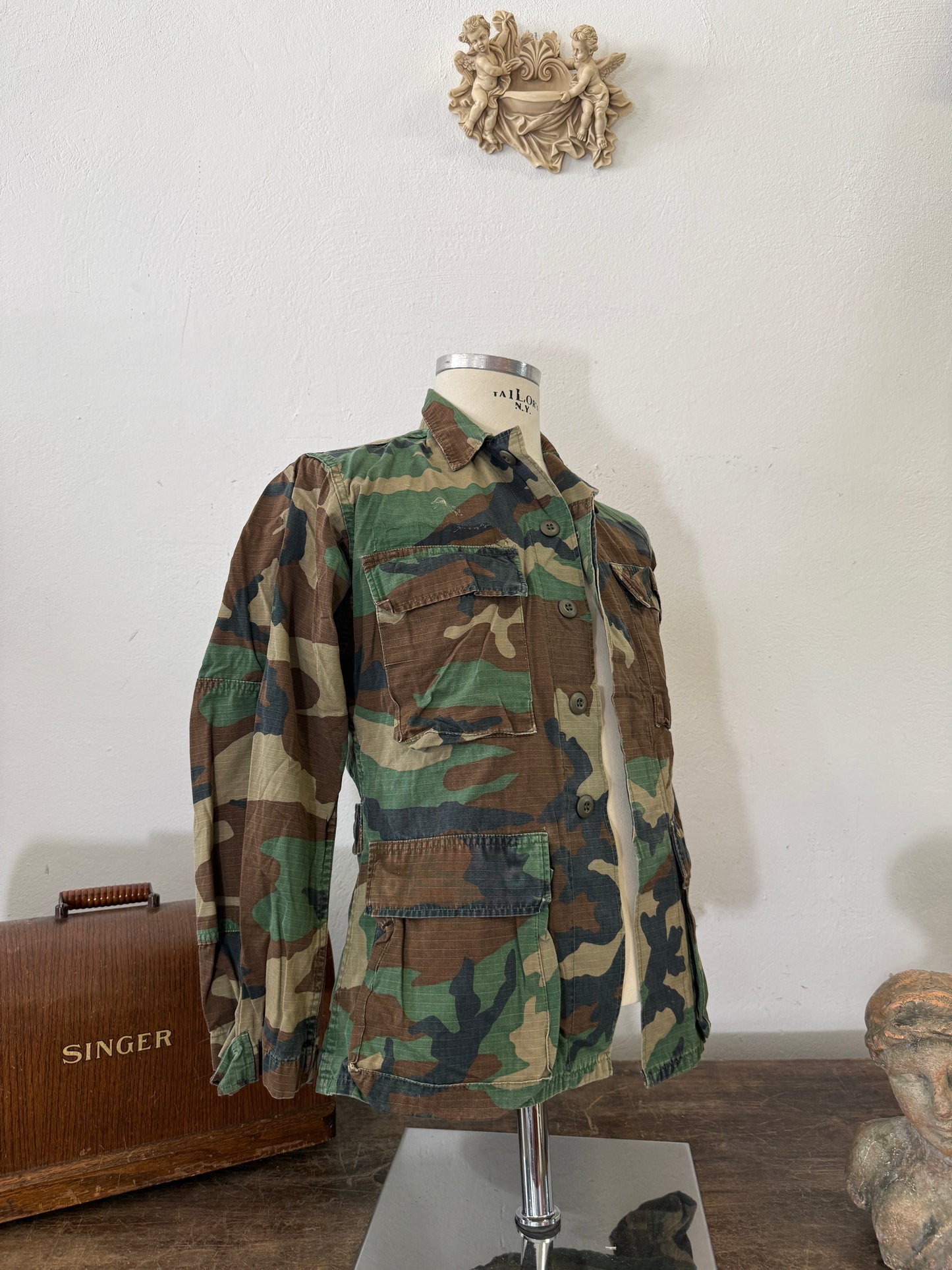 Vintage Woodland Us Army Jacket “XS”