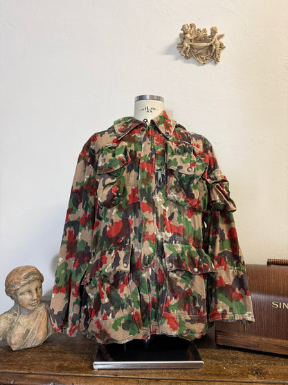 Vintage Swiss Army Camo Jacket M70 “L/XL”