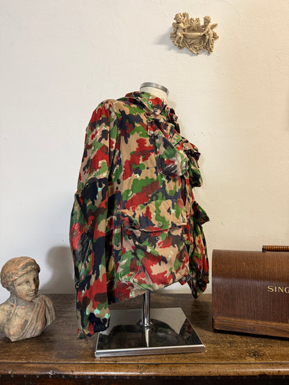 Vintage Swiss Army Camo Jacket M70 “L/XL”