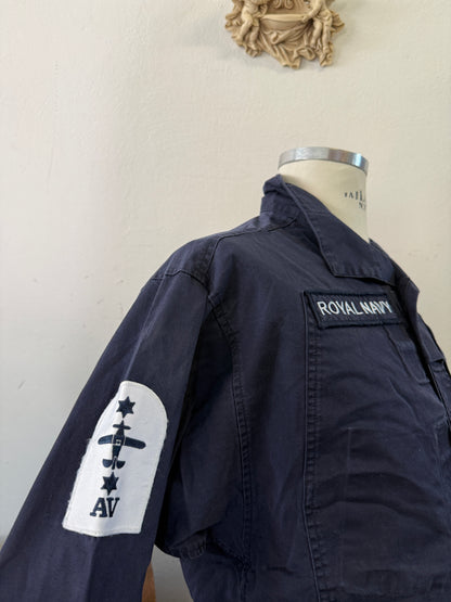 Vintage British Royal Navy Jacket “L”