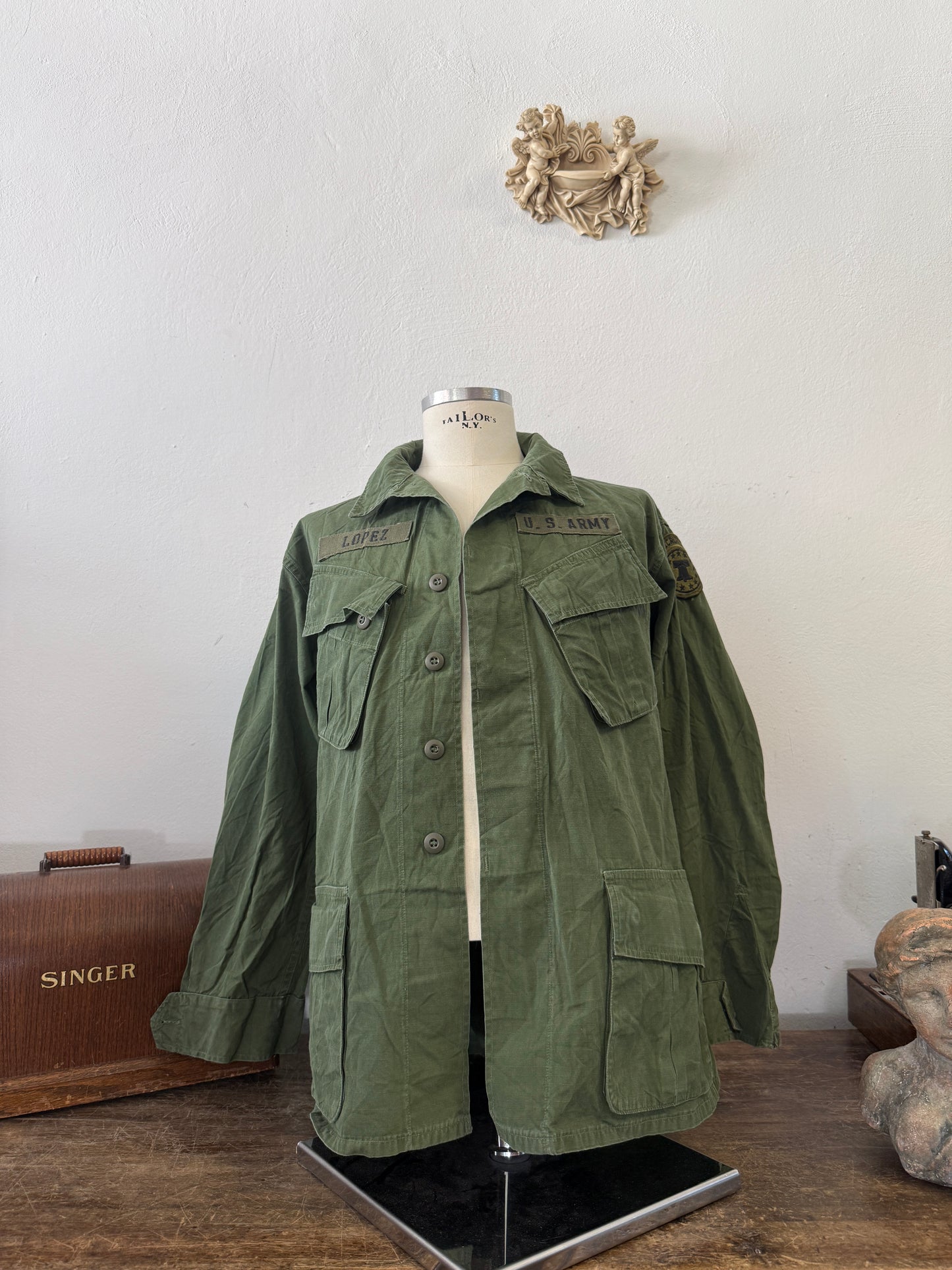 Vintage 60’s Jungle Jacket Us Army “L”