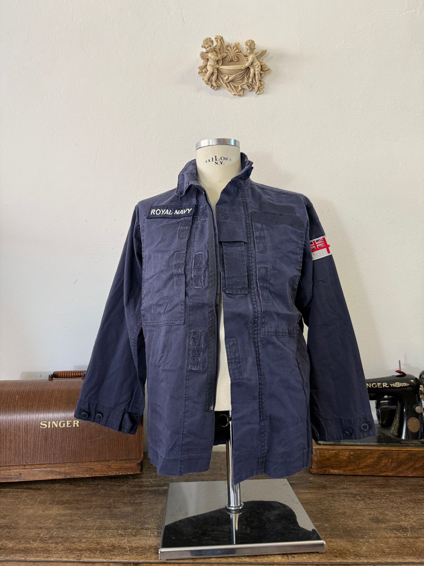 Vintage British Royal Navy Jacket “S/M”