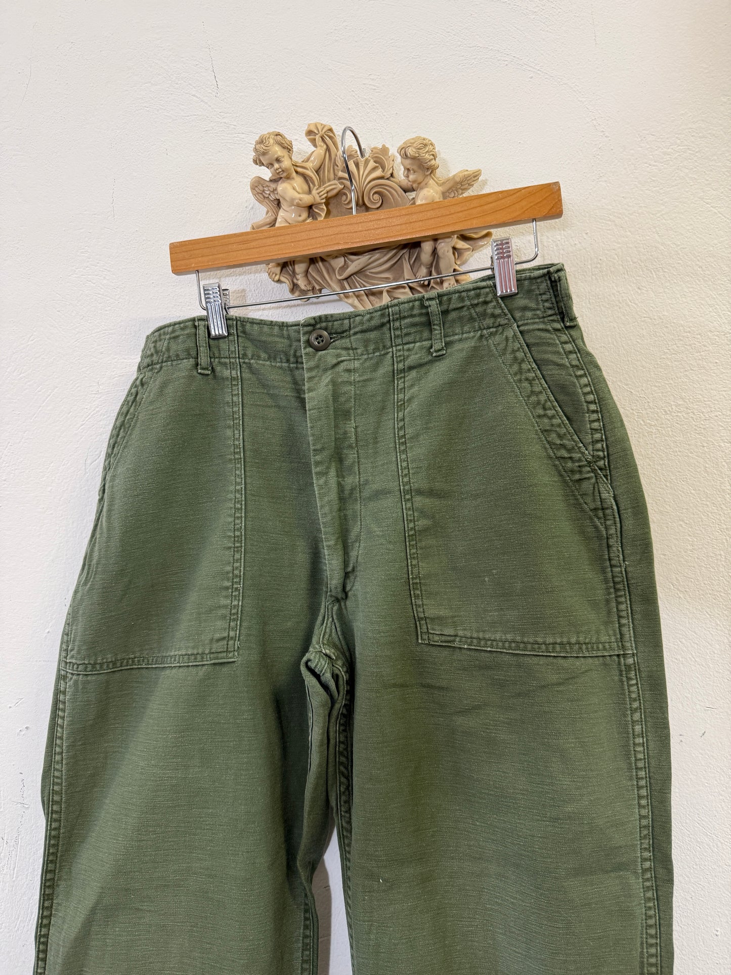 Vintage Og 107 Us Army Fatigue Pants “W32”