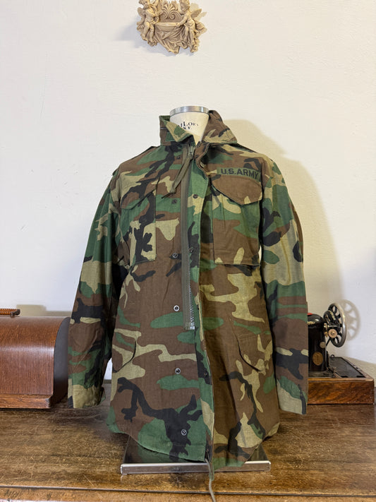 Vintage Woodland Field Jacket M65 Us Army “M/L”