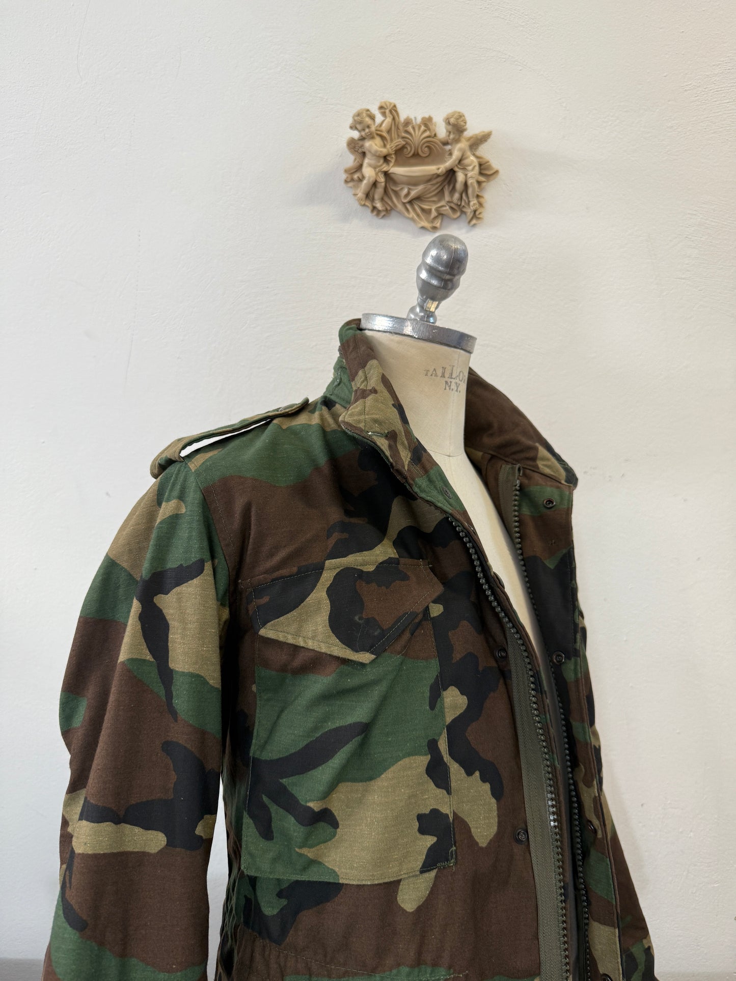 Vintage Woodland Field Jacket M65 Us Army “XS”