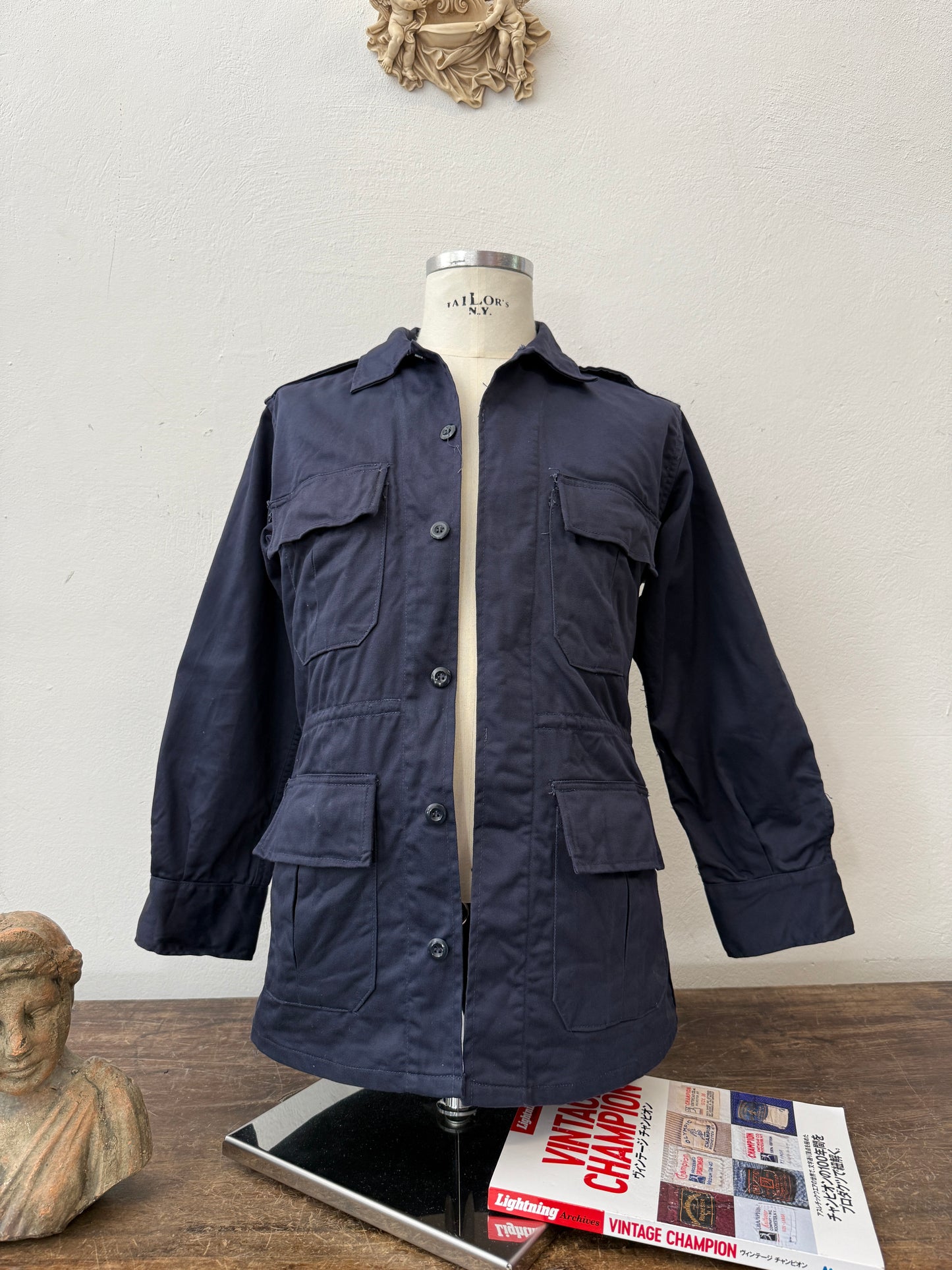 Vintage Greek Army Work Jacket S”