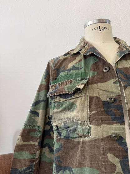 Vintage Ripstop Woodland Us Army Jacket “L”