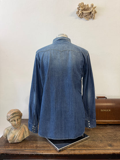 Western “Jeckerson” Denim Shirt - S, M, L