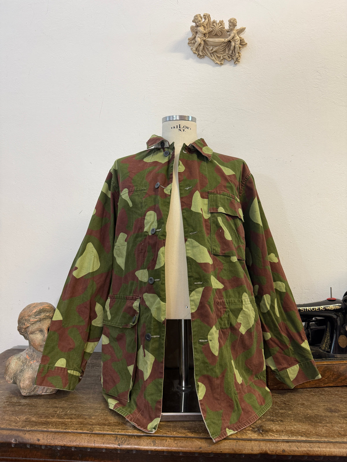 Vintage 60’s Rare Finnish Camo Jacket “L/XL”