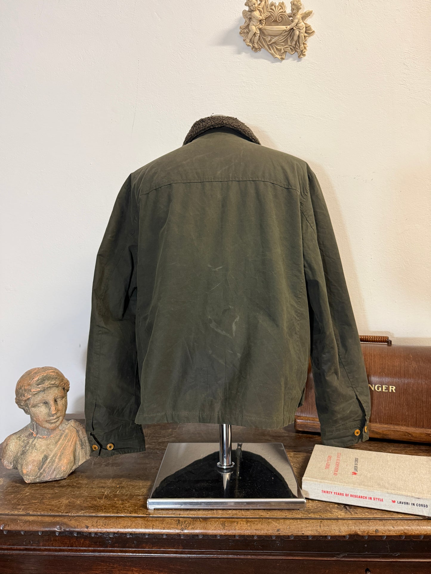 Vintage Barbour Flight Jacket  “XL”