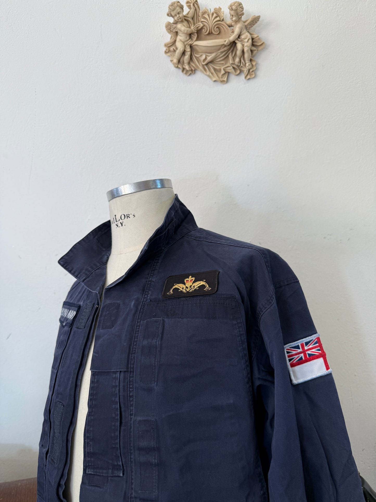 Vintage British Royal Navy Jacket “S/M”