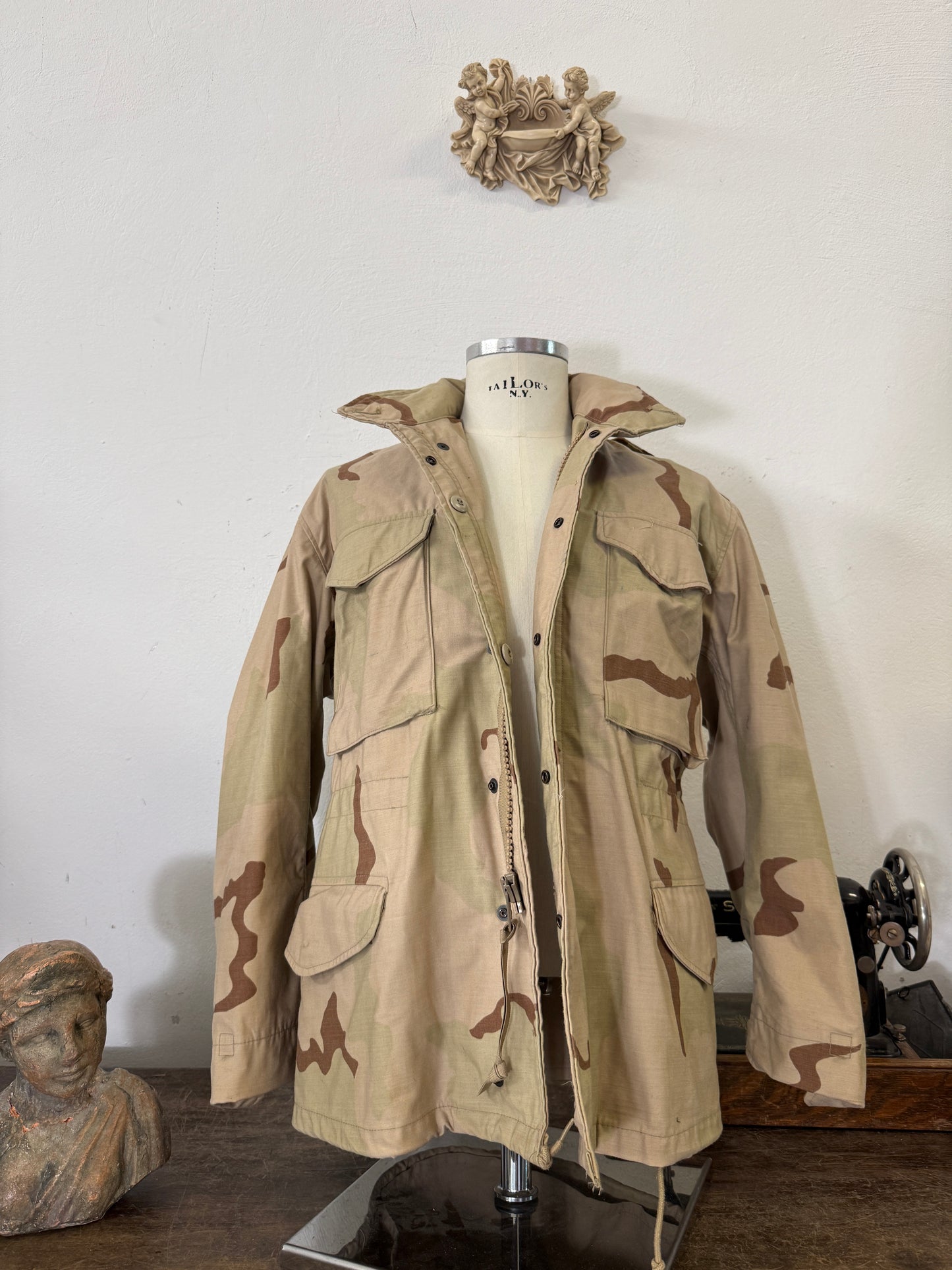 Vintage Desert Field Jacket M65 Us Army “S”