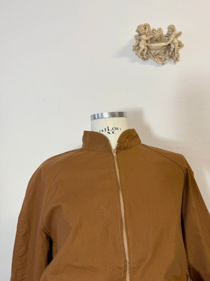 Vintage Brown Bomber Jacket “L”