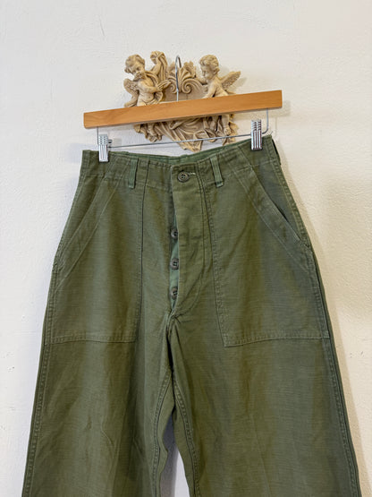 Vintage Fatigue Pants Us Army “W27”