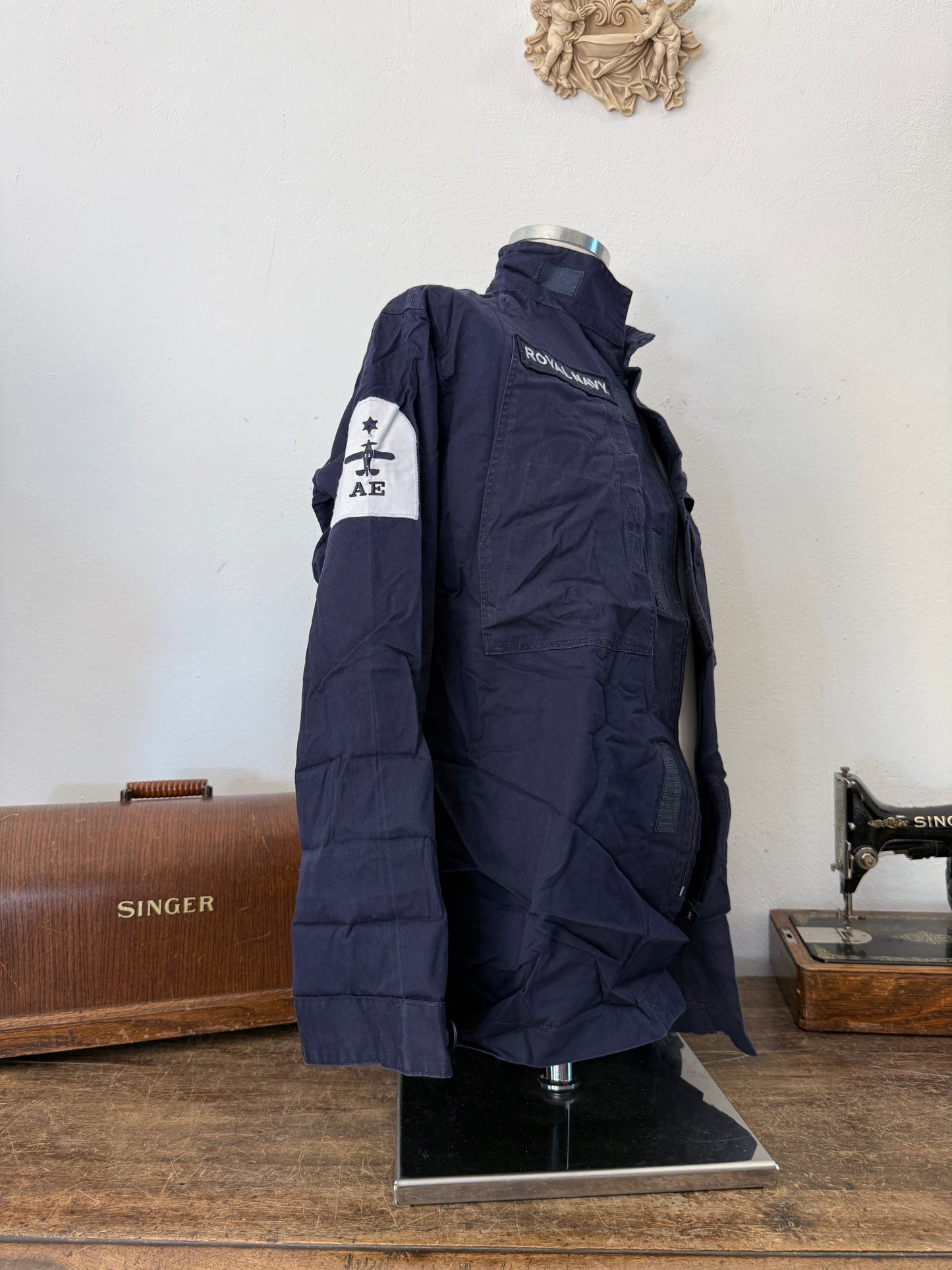 Vintage British Royal Navy Jacket “L”