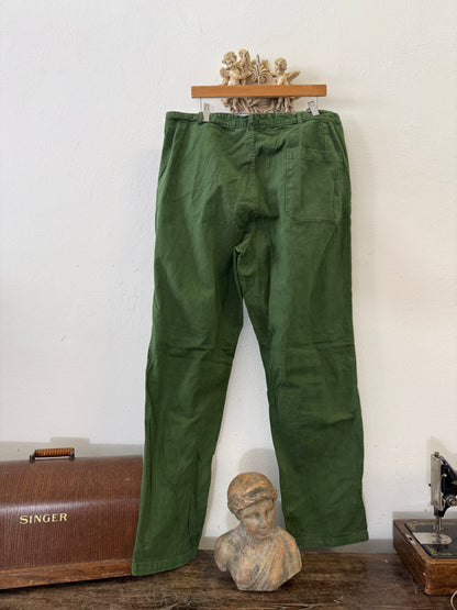 Vintage Swedish Army Fatigue Pants “W38”