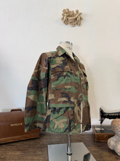 Vintage Woodland Us Army Jacket “XS”