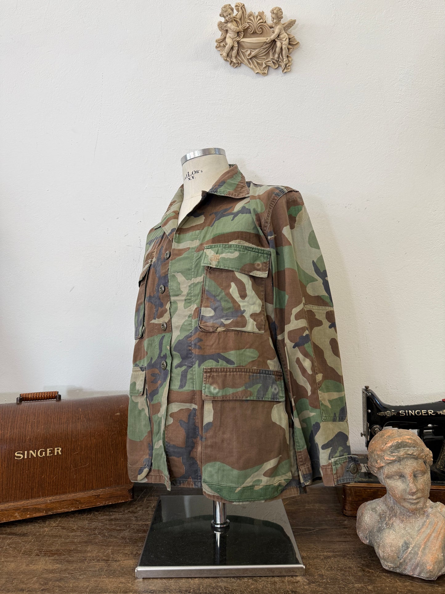Vintage Woodland Us Army Jacket “S/M”