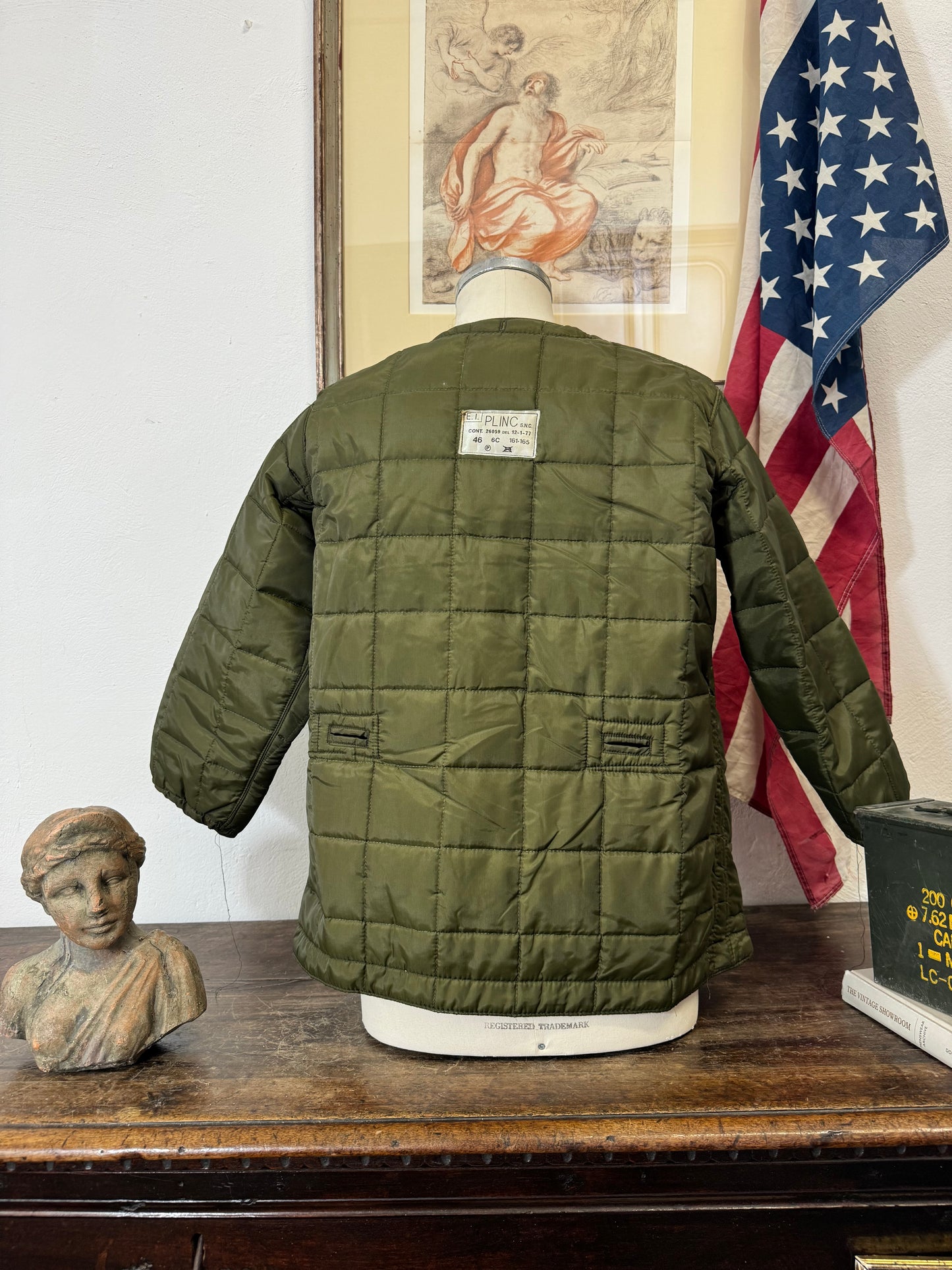 Vintage Italian Army Liner “S”