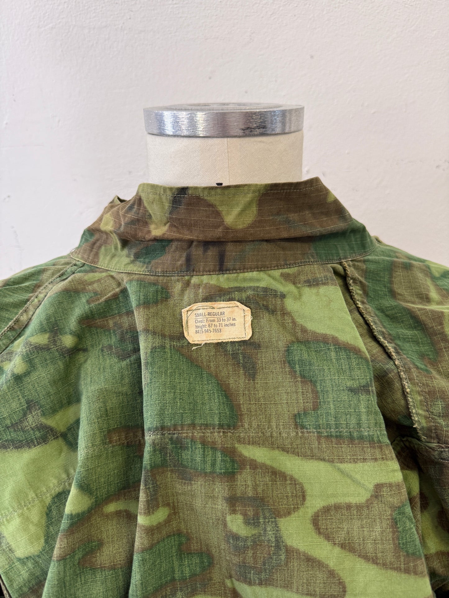 Vintage 60’s Ripstop Jungle Jacket ERDL Us Army “M”