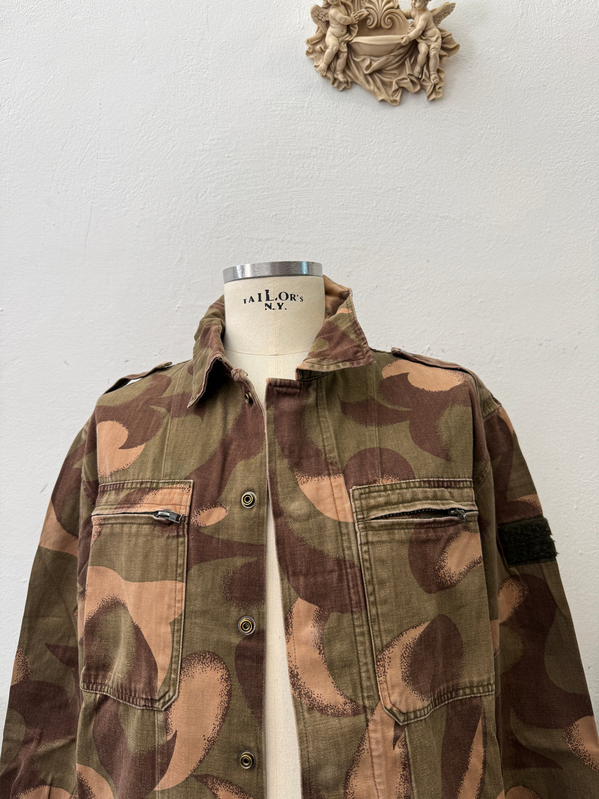Vintage Hungarian Army Camo Jacket “M/L”