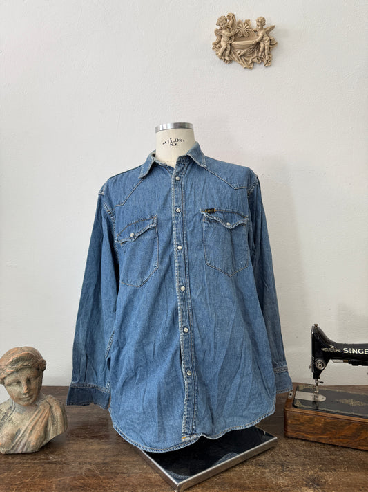 Vintage Lee Denim Shirt “L”