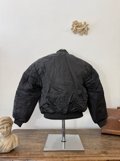 Black Bomber Jacket MA1