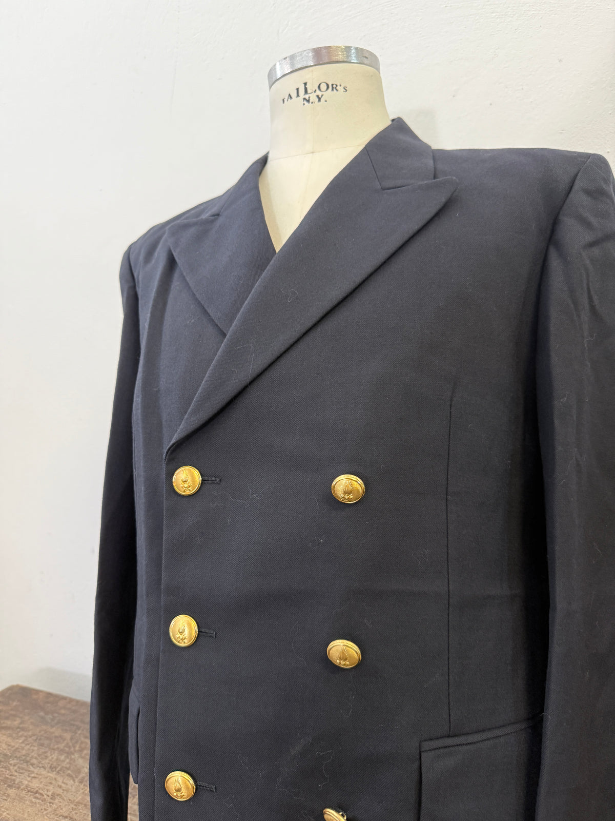 Vintage 90s Guardia di Finanza Double-Breasted Jacket “L”
