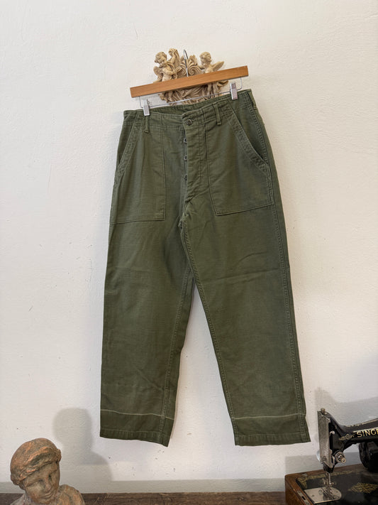 Vintage Og 107 Us Army Fatigue Pants “W32”