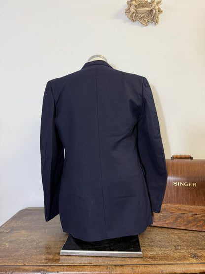 Vintage 00’s Italian Navy Double Breasted Jacket “L”