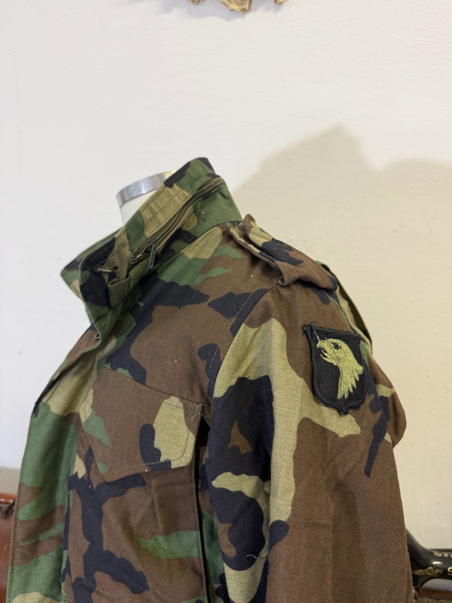 Vintage Woodland Field Jacket M65 Us Army “XS/S”