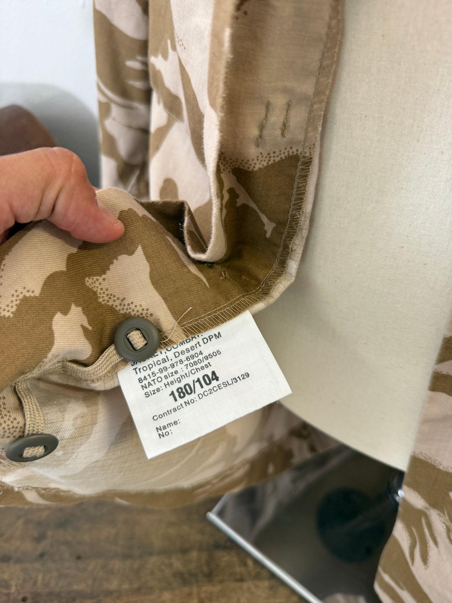 Vintage British Army Dpm Jacket “L/XL”