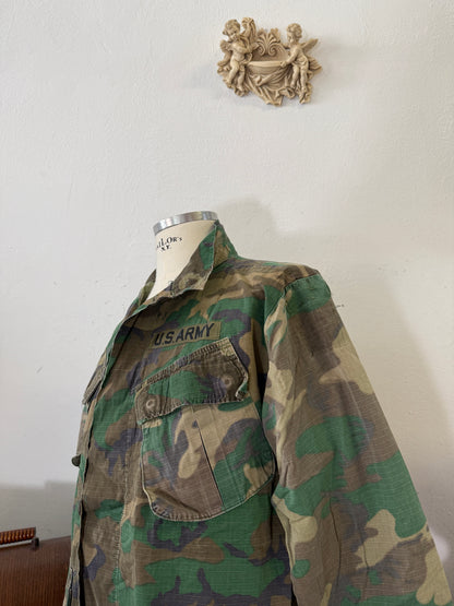Vintage Jungle Jacket ERDL Us Army “M”