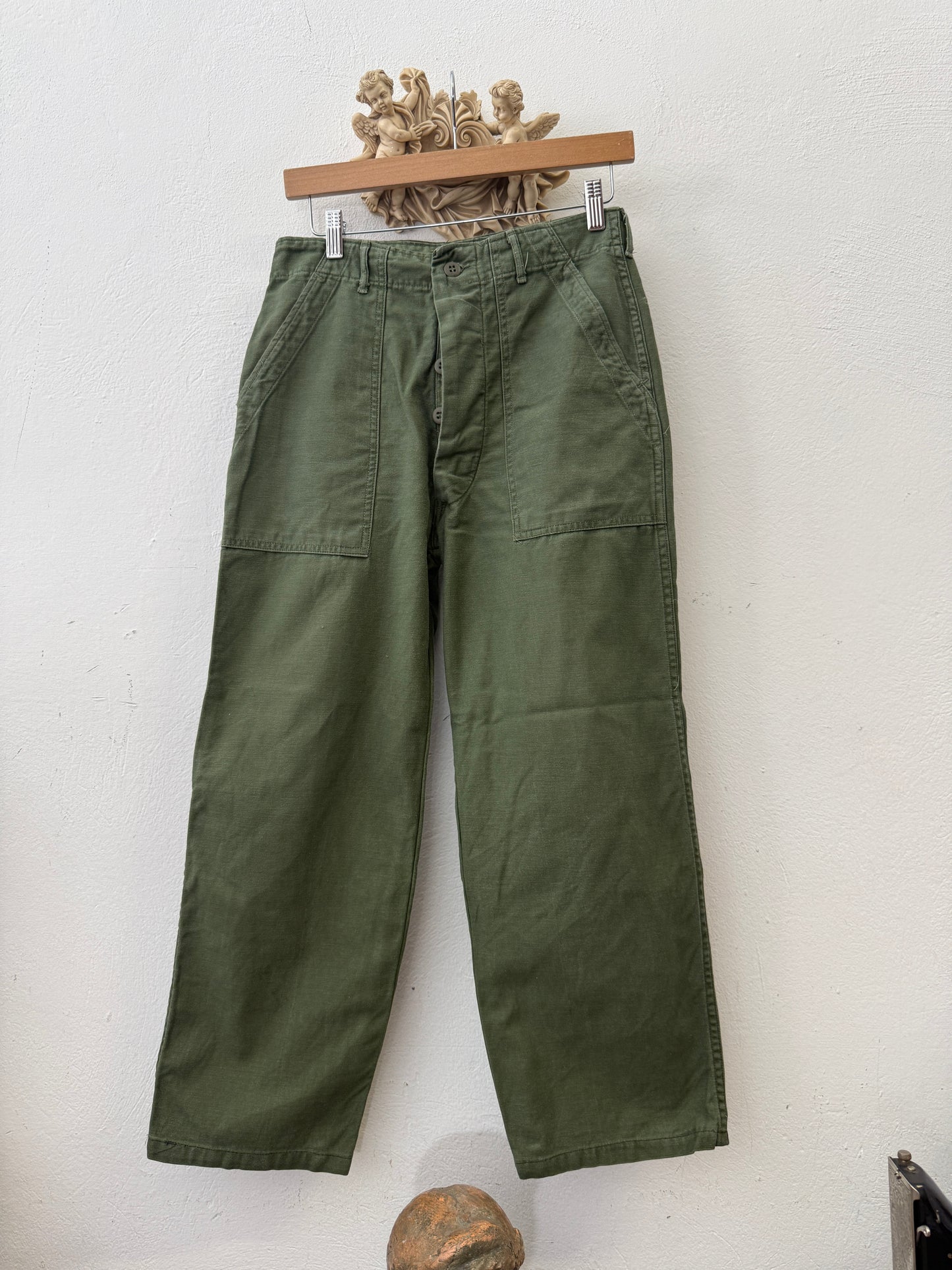Vintage Og 107 Us Army Fatigue Pants “W27”