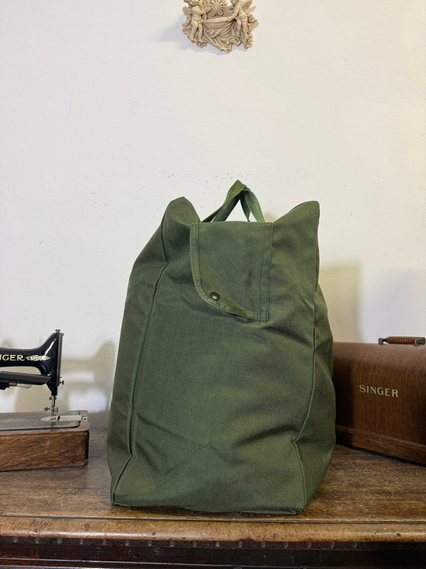 Vintage Nylon Us Flyers Kit Bag