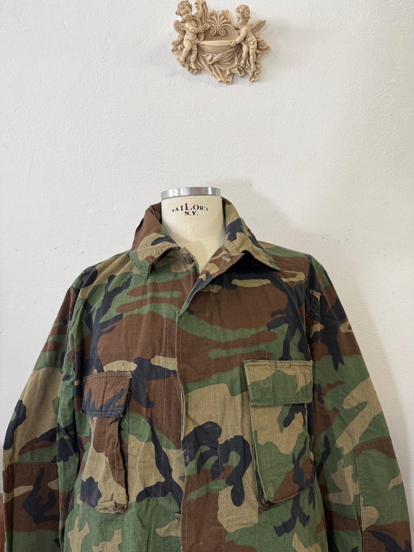 Vintage Woodland Us Army Jacket “XL/XXL”
