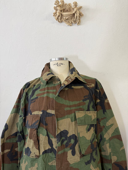 Vintage Woodland Us Army Jacket “XL/XXL”