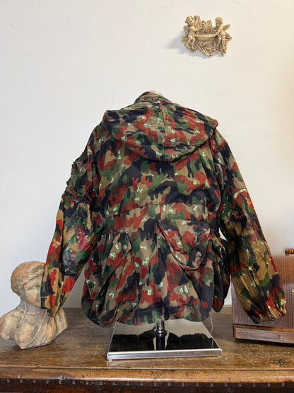 Vintage Swiss Army Camo Jacket M70 “XL”