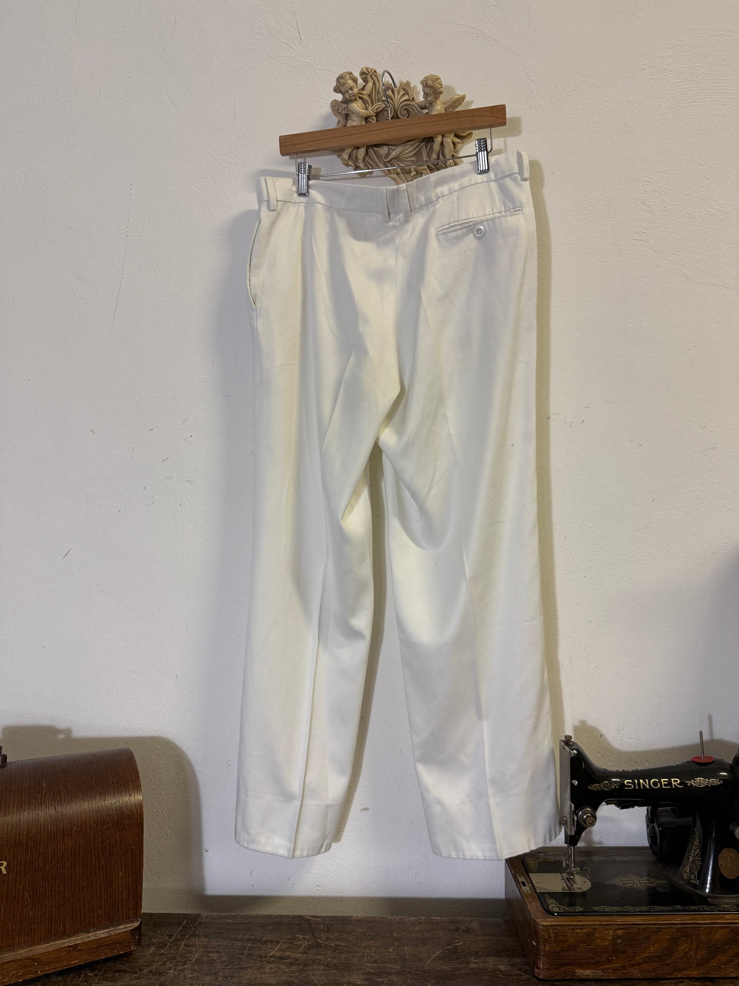 Vintage Italian Navy Pants “W35”