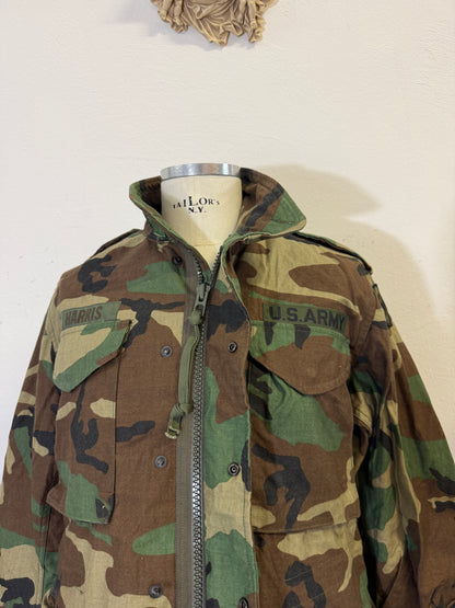Vintage Woodland Field Jacket M65 Us Army “S”