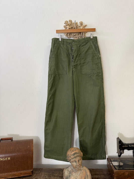 Vintage Og 107 Us Army Fatigue Pants “W33”
