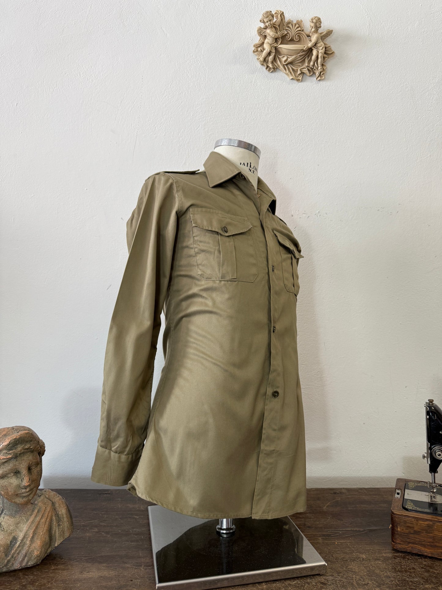 Vintage Italian Army Shirt “S”