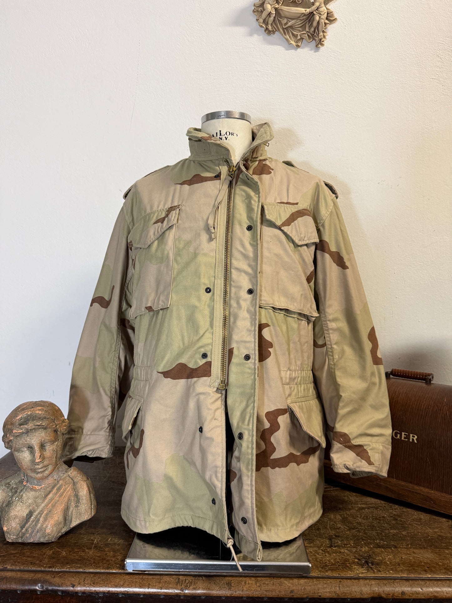 Vintage Desert Field Jacket M65 Us Army “L”