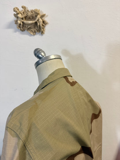 Deadstock BDU Camo Jacket Rip Stop US Army – Shoulder Faded “L/XL”